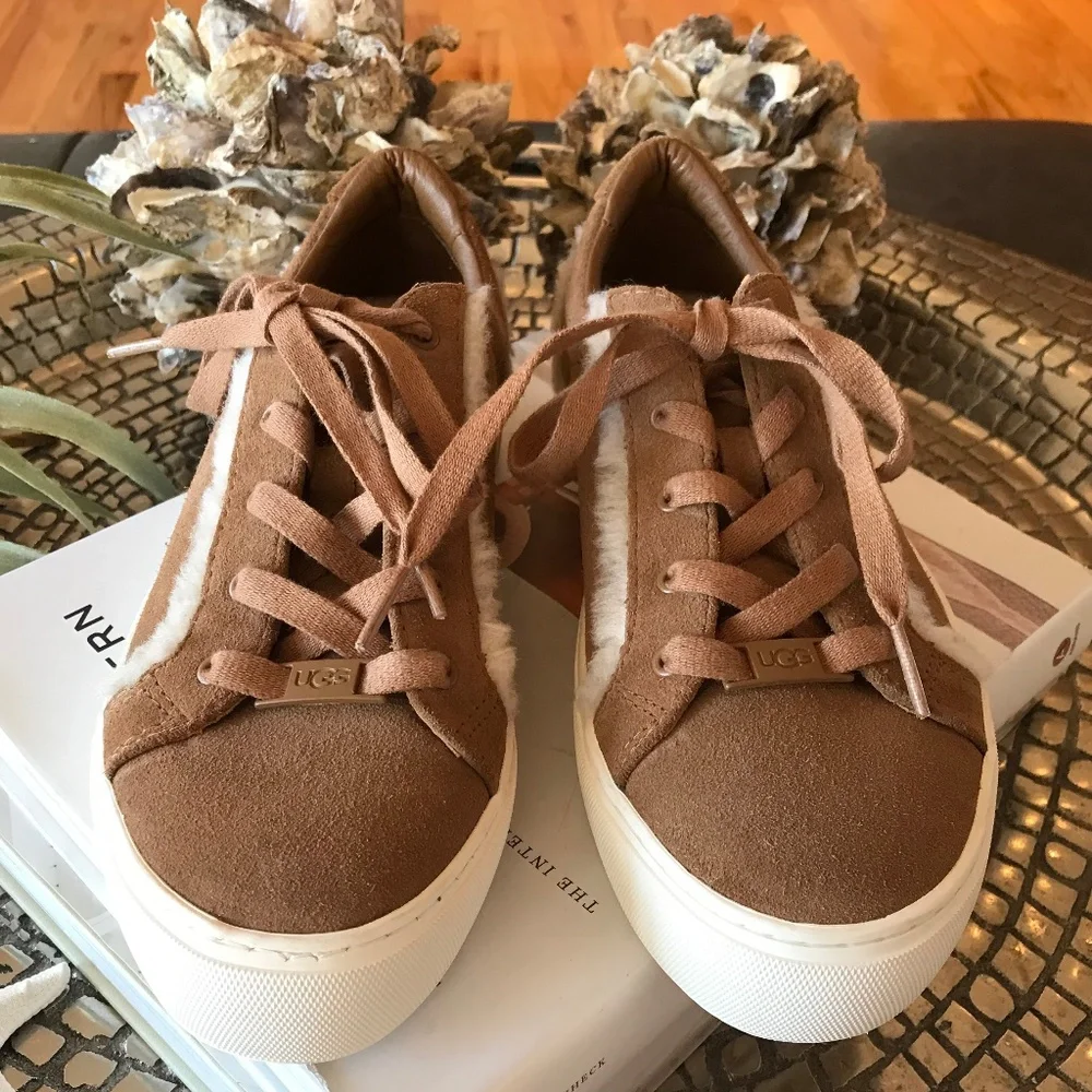 UGG CHESTNUT ZILO HERITAGE SNEAKER SHOE